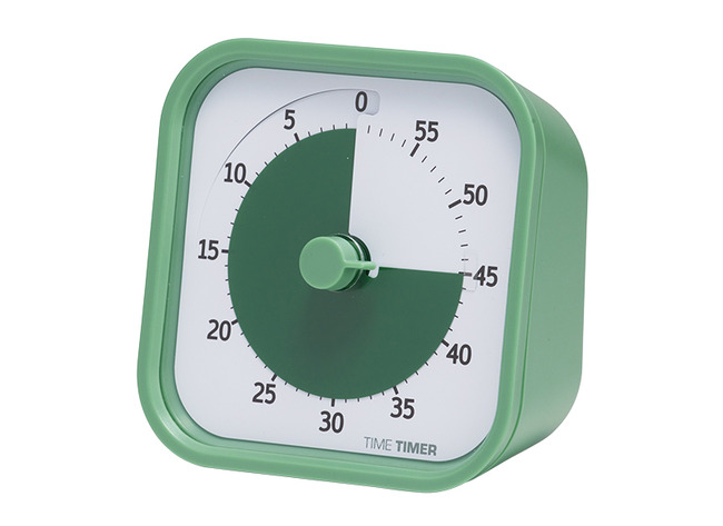 Timer - Time Timer MOD Home Edition - 9 cm - groen - per stuk