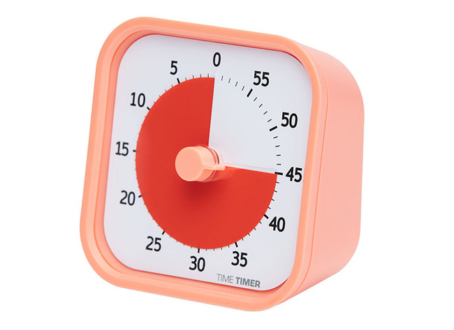 Timer - Time Timer MOD Home Edition - 9 cm - oranje - per stuk