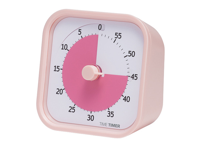 Timer - Time Timer MOD Home Edition - 9 cm - roze - per stuk