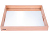 Speelbakken - tickit Wooden Mirror Tray - 50 x 43,5 cm - hout - met spiegel - per stuk
