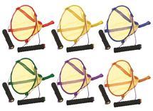 Katapult - Spordas Team Launcher - werpen - groepsspel  - kunststof - set van 6 asssorti