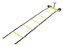 Evenwichtsparcours - loopladder - Megaform - trainingsladder - coördinatie - kunststof - 400 x 40 cm - met transporttas - per stuk