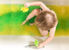 Kleurstof - Zimpli Kids Play Water Colours - rood, blauw en geel - gekleurd water - bad - sensorisch - set van 45 assorti