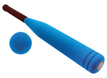 Honkbalknuppel - Spordas Bonkerball - foam - met softbal - per stuk