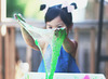 Sensorisch - Zimpli Kids Slime Play Sensory Fun! - rood, groen en blauw - slijm - set van 12