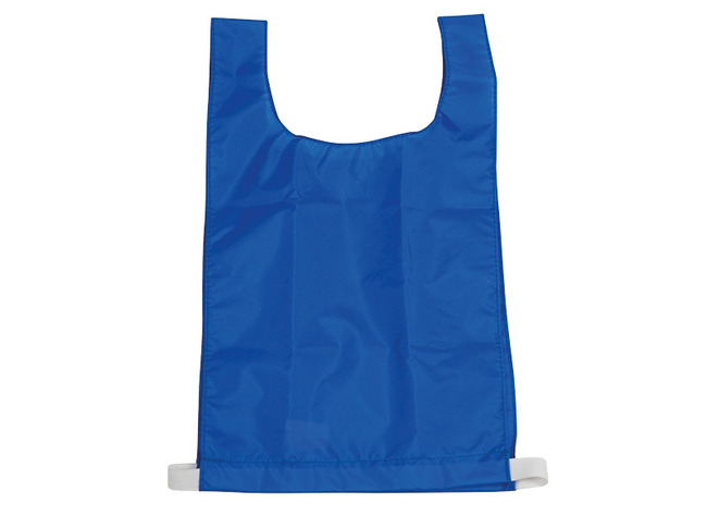 Hesje - trainingshesje - Spordas - nylon - 44 x 27 x 68 cm - voor kinderen - blauw - per stuk