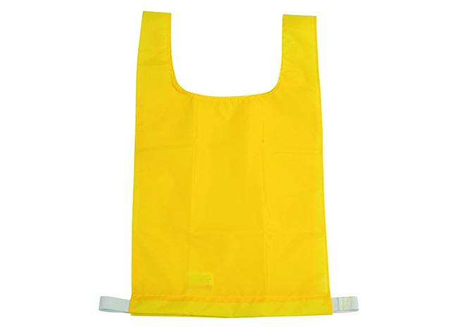 Hesje - trainingshesje - Spordas - nylon - 44 x 27 x 68 cm - voor kinderen - geel - per stuk