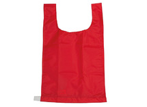 Hesje - trainingshesje - Spordas - nylon - 44 x 27 x 68 cm - voor kinderen - rood - per stuk