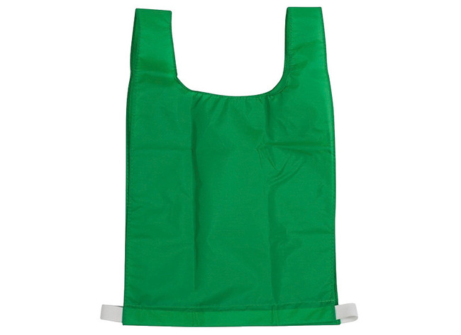 Hesje - trainingshesje - Spordas - nylon - 53 x 30 x 74 cm - voor tieners - groen - per stuk