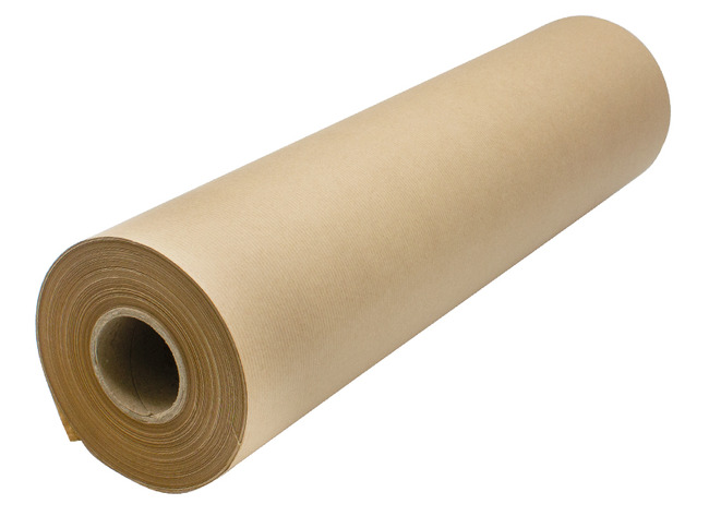 Papier - kraftpapier - 70 g - 50 cm x 135 m - bruin - per rol
