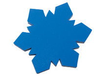 Figuren - kraspapier - sneeuwvlok - set van 36