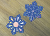 Figuren - kraspapier - sneeuwvlok - set van 36