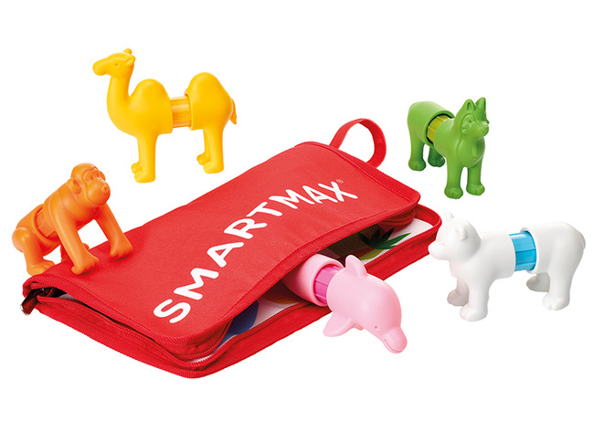 Bouwset - Smartmax - My first animals around the world - dieren wereldwijd - set van 15