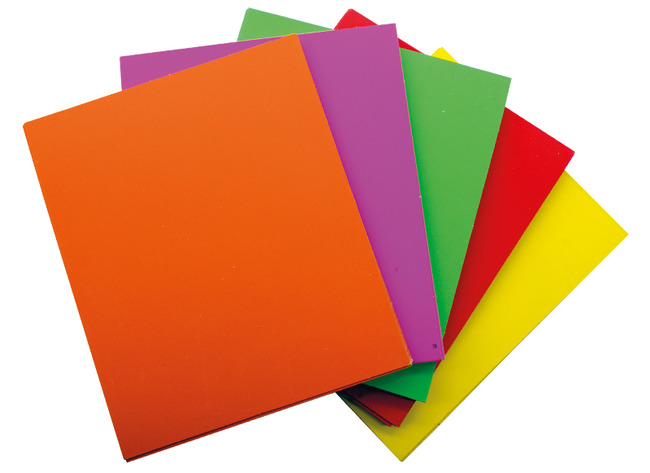 Knutselpapier - kraspapier - kleurrijk - set van 100