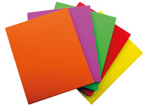 Figuren - kleurrijke kaarten - kraspapier - set van 100