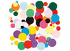 Mozaïektegels - karton - rond - 200 g - assorti - per set