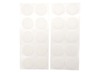 Klittenband - VELCRO - schijven - 2,1 cm diameter - set van 50