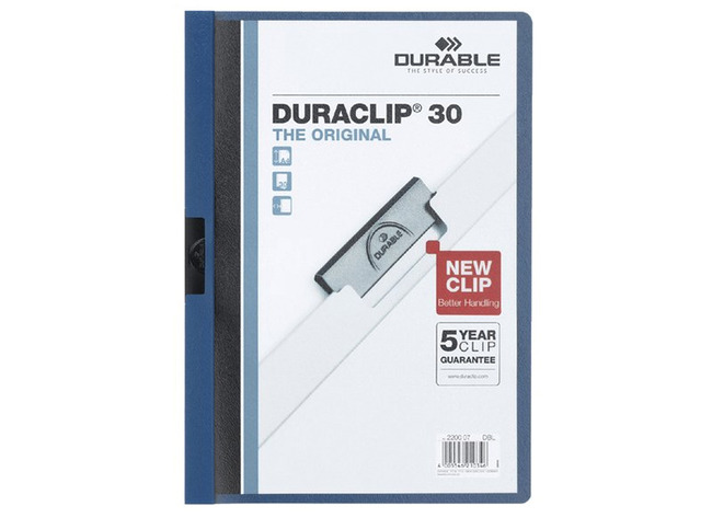 Documentbeschermers - map - Durable Duraclip - per stuk