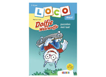 Boek - Loco Maxi - Dolfje weerwolfje - puzzelen met taal - oefenboekje voor basisdoos - zelfcontrole - per stuk