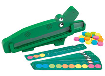 Kleur en vorm - Djeco - Crococroc - kleur - nabootsen - patronen - hout - per spel