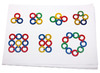 Bouwset - vormen - Educ klic - plastieken ringen - set van 240 assorti