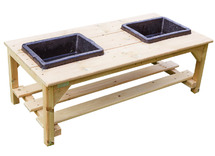 Keuken - modderkeuken - 120 x 50 x 40 cm - hout - per stuk