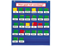 Kalender - beloningssysteem - evaluatie - goed gedrag - kalender met namen - per stuk