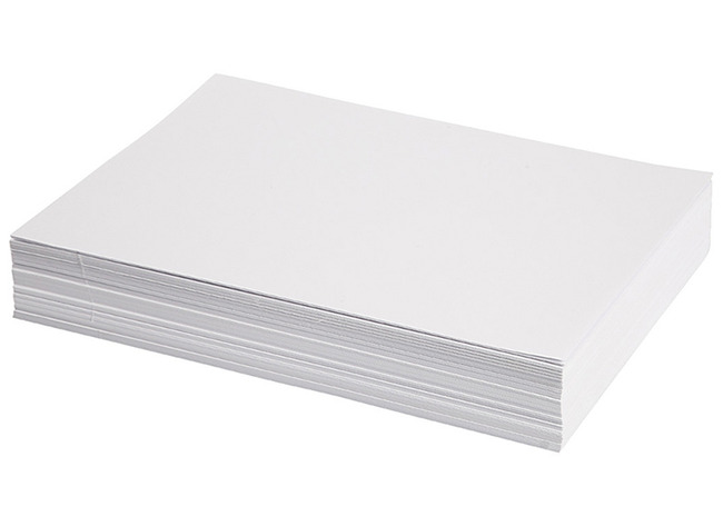 Papier Dessin Lisse Blanc - 300 G - A3 -125 Flles