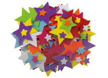 Stickers - sterren - decoratie - set van 144 assorti