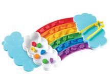 Sorteren - Learning Resources Rainbow Sorting Tray - regenboog sorteertray - kleur en vorm - per set