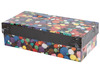 Pompons - opaak - effen - gekleurd - 5-40 mm - decoratie - set van 800 assorti