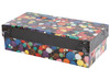 Decoratie - pompons - gekleurd - voordeelpakket - 0,5 tot 4 cm diameter - assortiment van 800