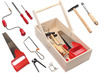 Gereedschap - gereedschapskoffer - hout - per set