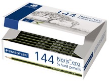 Potloden - grafietpotloden - Staedtler Noris Eco - HB - zeshoekig - doos - voordeelpakket - set van 144