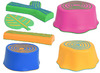 Evenwichtsparcours - Edx Education - balanceren - bosomloop - set van 22 assorti