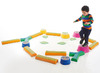 Evenwichtsparcours - Edx Education - balanceren - bosomloop - set van 22 assorti