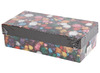 Pompons - opaak - glitter - gekleurd - 15-40 mm - decoratie - set van 400 assorti