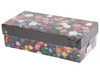 Decoratie - pompons - glitter - voordeelpakket - 1,5 tot 4 cm diameter- set van 400 assorti