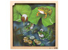 Puzzel - groeipuzzel - kikker - Rolf Connect - 4 lagen - 86 stukjes - met app - augmented reality - hout - per stuk