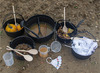 Keukengerei - heksenketels - TTS - modderkeuken - metaal - per set