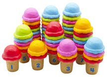 Spel - telspel - Lakeshore Learning Counting Cones - ijsjes - per spel