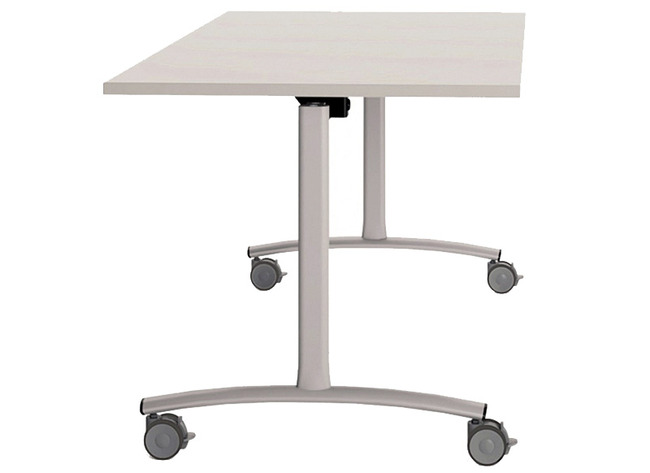 Tables - tables pliantes - Archimede - forme D - 160 x 80 cm - pliable - mobile - par pièce