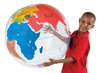 Wereldbol - Learning Resources Giant Inflatable Labelling Globe - opblaasbaar - per stuk