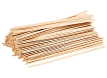 Knutselstokken - ijsstokjes - 6 x 190 mm  - set van 200 assorti