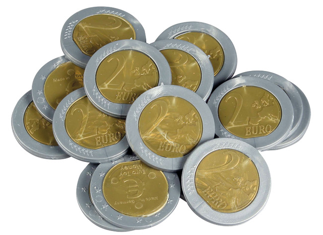 Geld - munten - 2 euro - rekengeld - set van 100