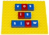 Taalspel - Lakeshore Learning - Woordpuzzel - letterblokken en basisplaten - eerste woordjes - per spel