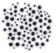 Oogjes - wiebeloogjes - zelfklevende - set van 100