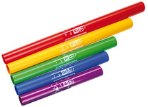Klankbuizen - Boomwhackers - aanvulset - chromatisch - muziek - set van 5