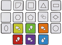 Spel - STEM / STEAM en programmeren - Rolf Connect HUB - Kleur en Vorm voor de HUB - te gebruiken met CM6217 - interactief leren - per set