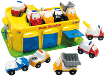 Voertuigen - Dantoy - Fun Cars - garage - per set